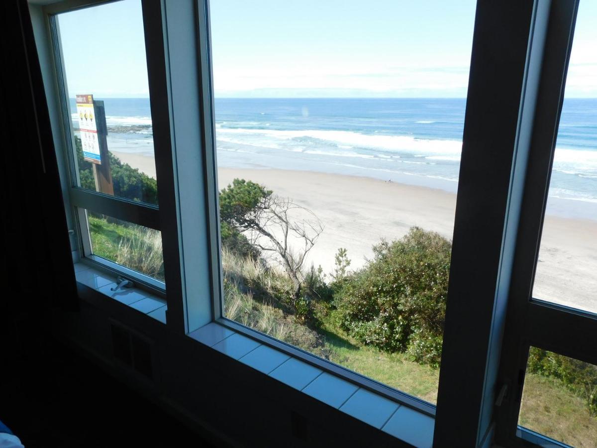 Seahorse Oceanfront Lodging Lincoln City Bagian luar foto
